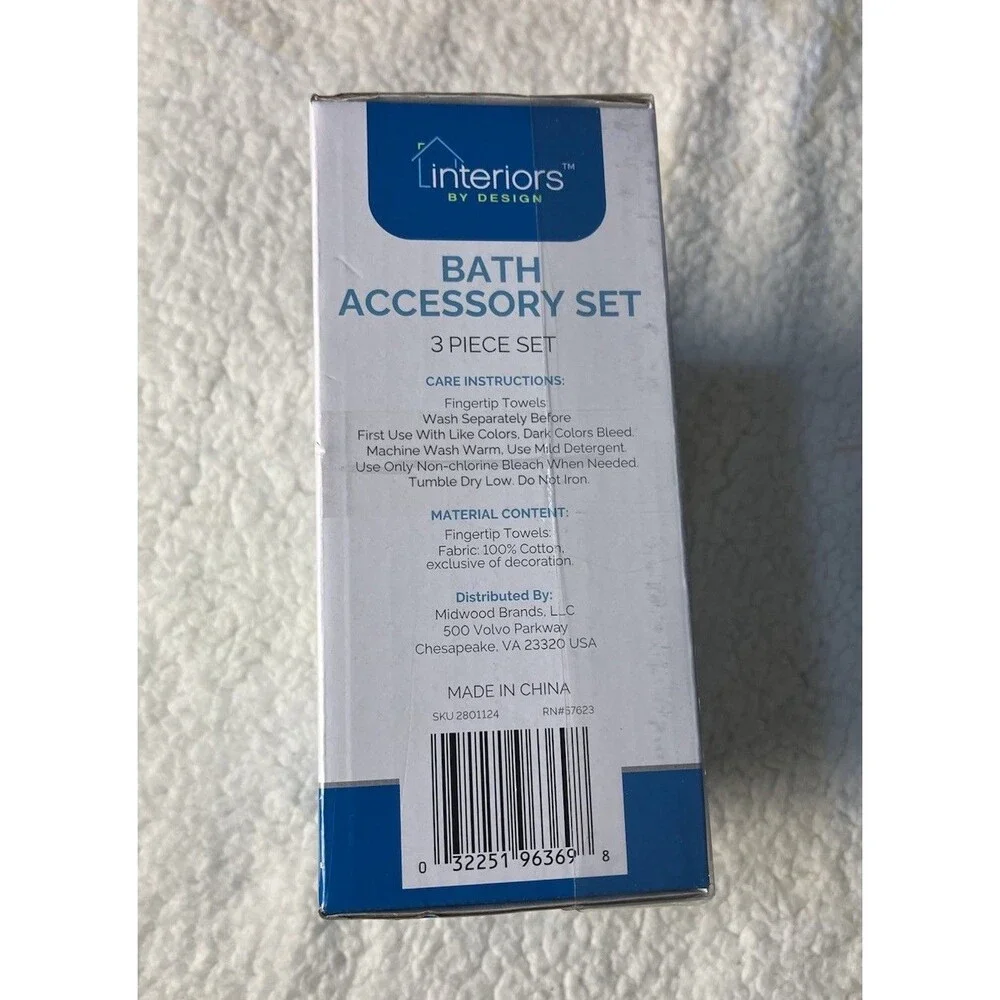 Elevate Your Bathroom: Sleek Lotion Pump & Finger Towels Set